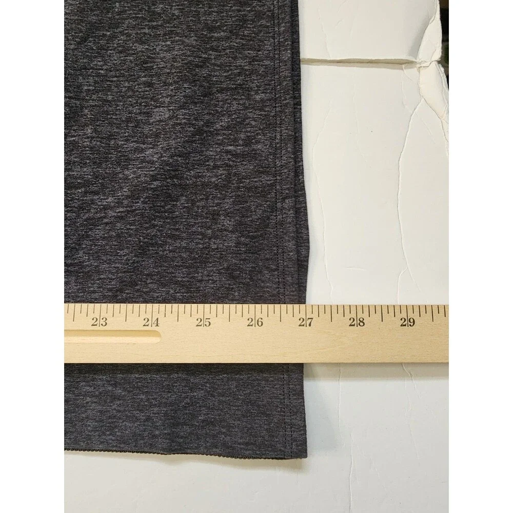 Lululemon Vinyasa Wrap Scarf Heather Grey Blue Reversible Wee Stripe With Snaps